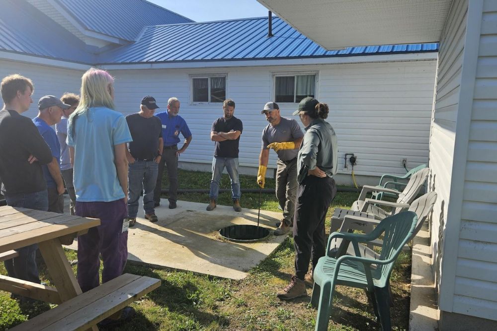 Septic Education Workshop hosted by Bruce Peninsula Biosphere Association in July 2026. (Photo by Donna Cole). 